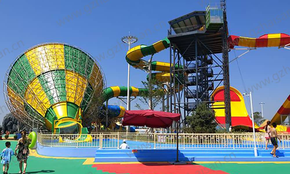 黑龙江哈尔滨美丽岛大喇叭、冲天回旋