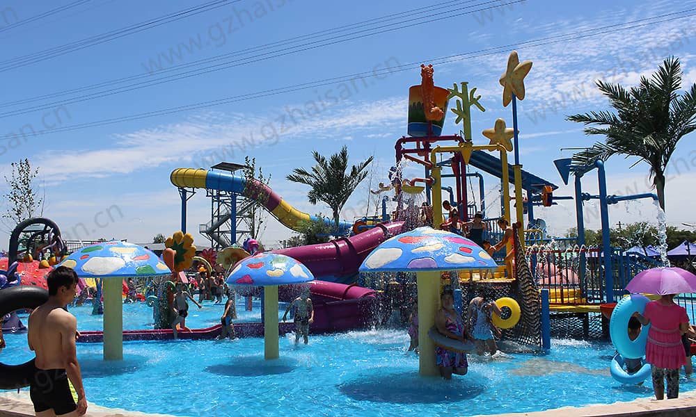 河北保定海森水上大世界小树屋、戏水小品