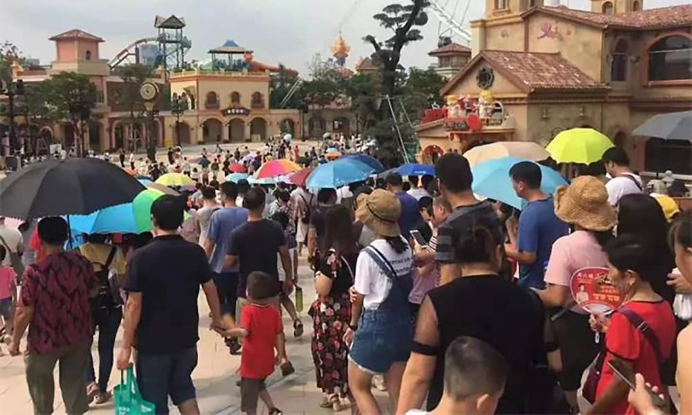 PA旗舰厅游乐参与打造的欢乐海岸PLUS三天迎客超16万人！