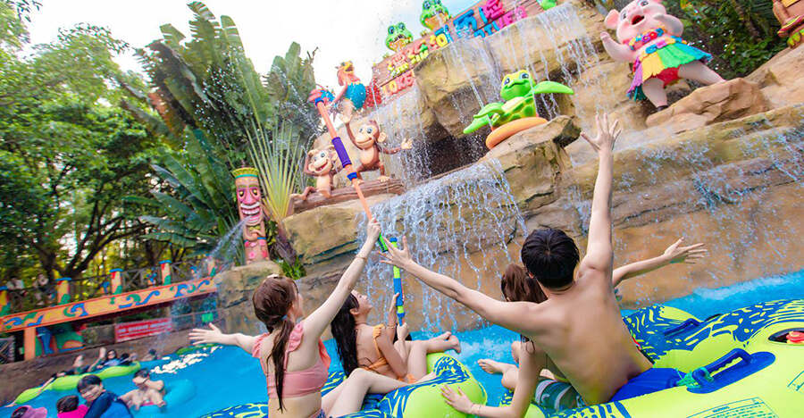 长隆水上乐园：百变乐园 一站体验全部