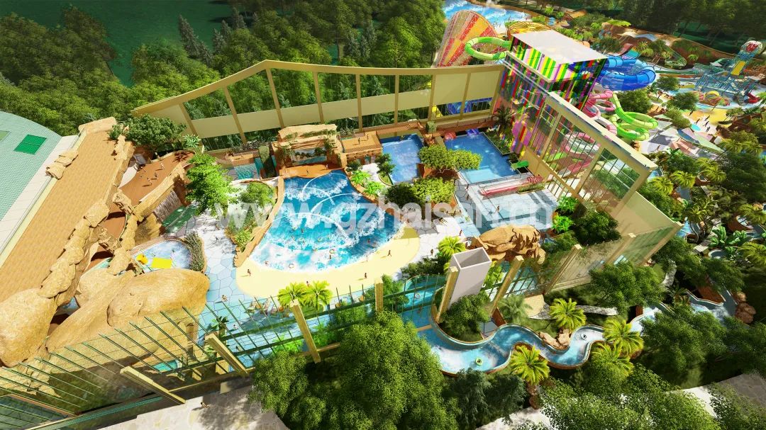 快讯 | PA旗舰厅游乐董事长一行视察南北湖开元森泊水乐园项目进展情况